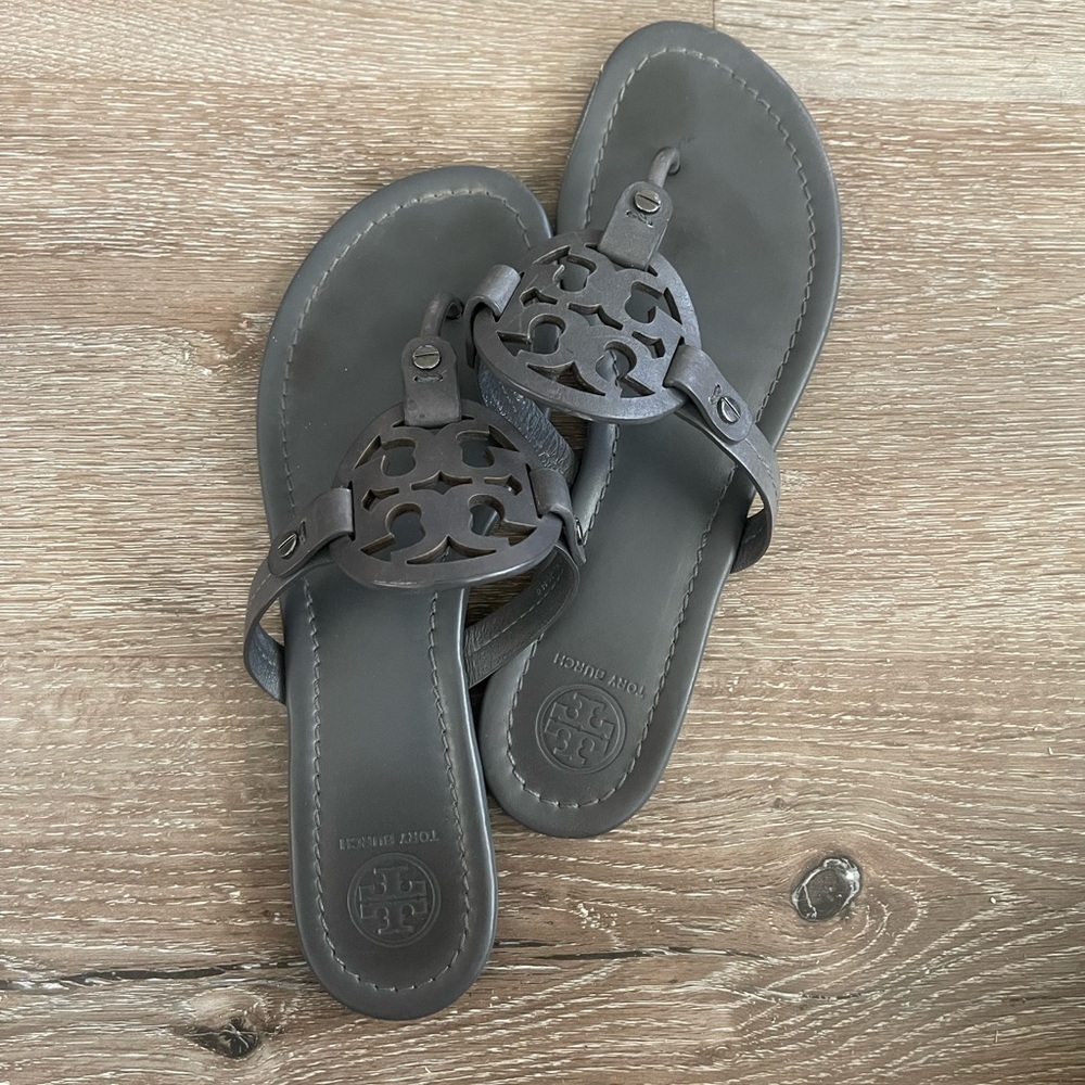 Tory Burch Miller Leather Sandals